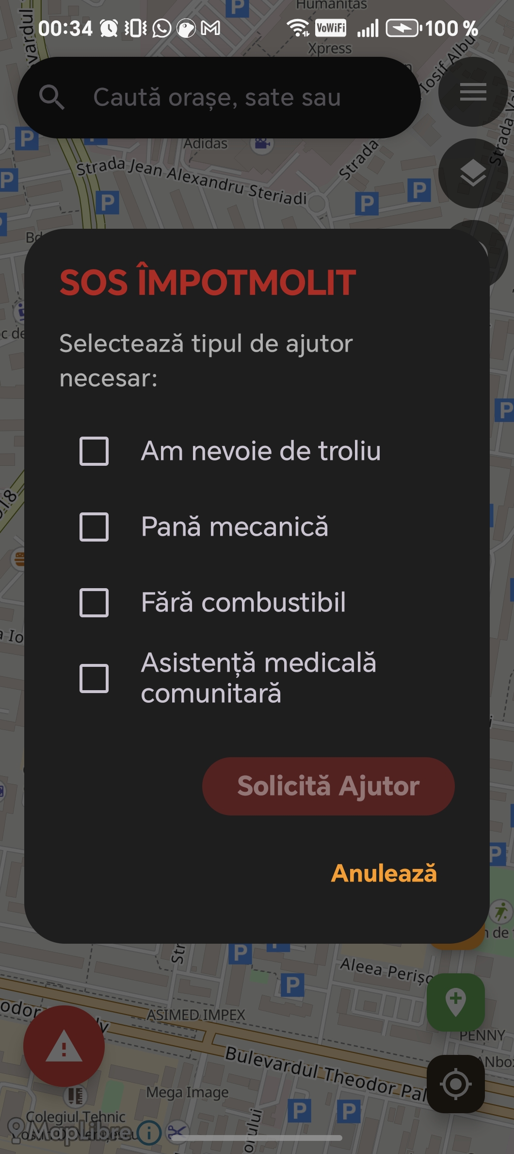 SOS Împotmolit